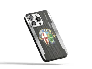Alfa Romeo Cover Silicone Smartphone Stile Esclusivo